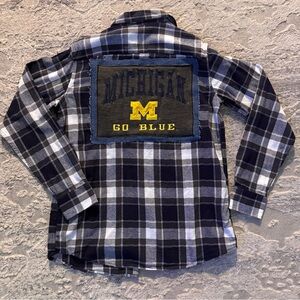 Michigan Wolverines Flannel